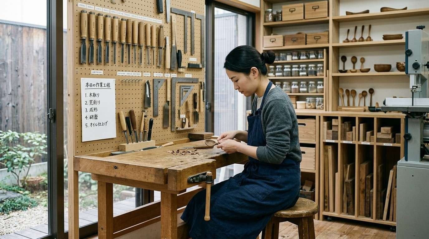 Craftsperson-Working-In-Organized-Workshop-Peak-Performance