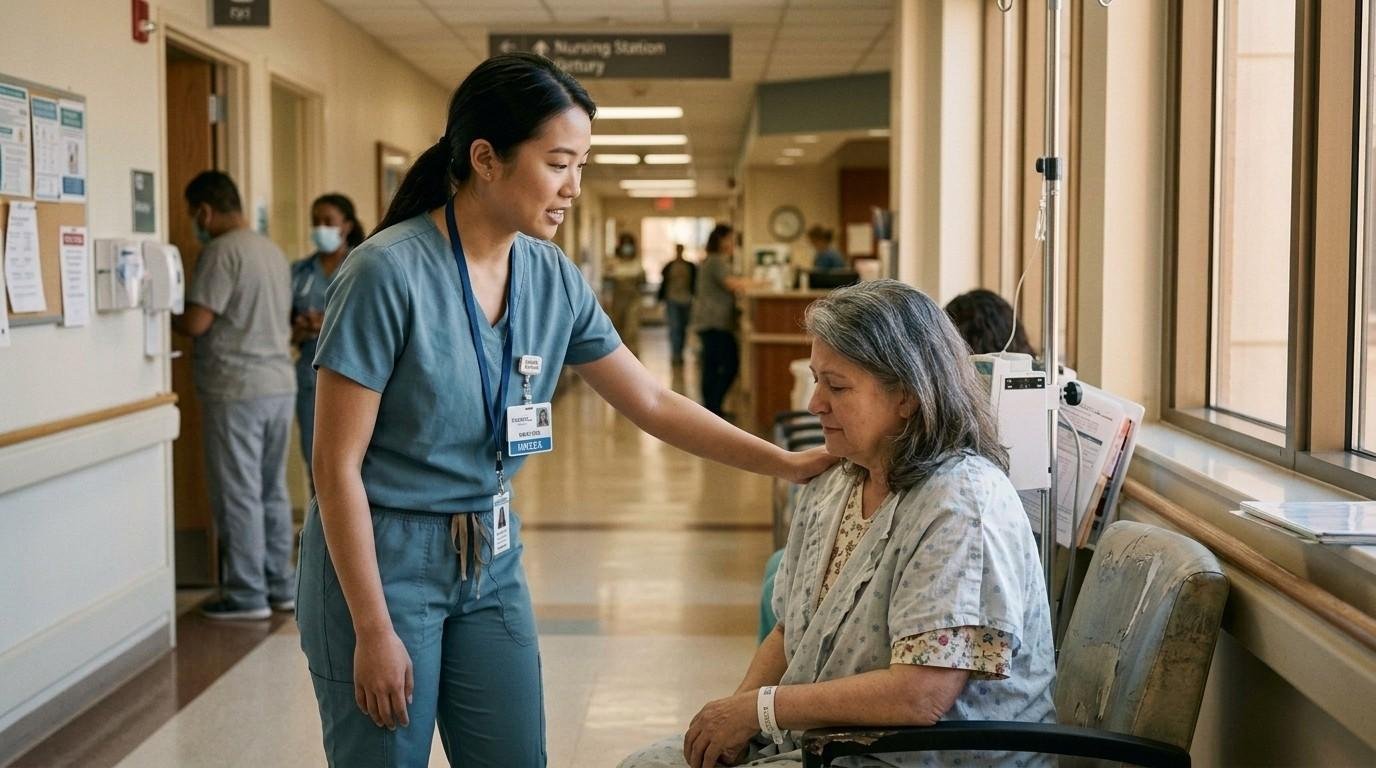 The Magic Words Persuasive People Use Without Realizing It 1 Nurse-Reassures-Anxious-Patient-Magic-Words