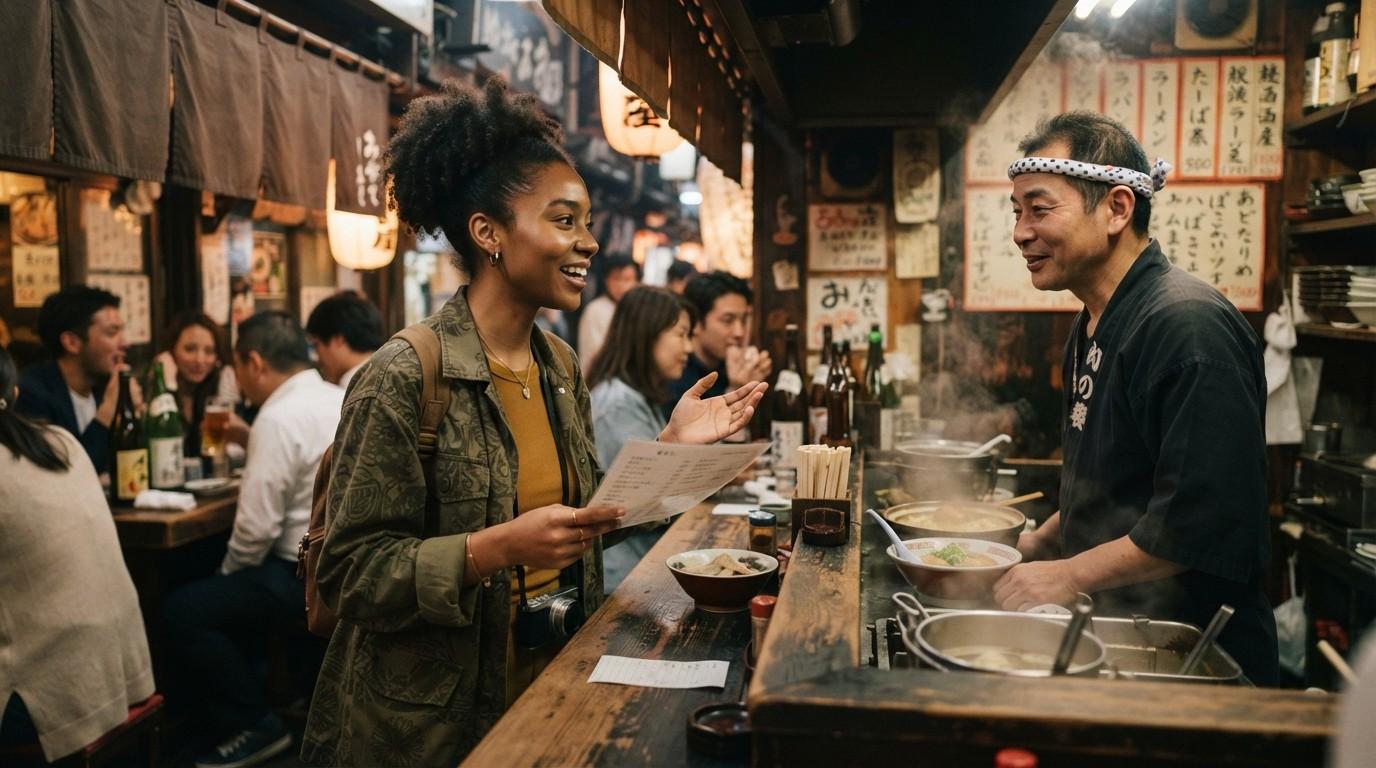 Build Confidence by Facing What You Keep Avoiding 1 Woman-Ordering-Food-in-Japan-Build-Confidence