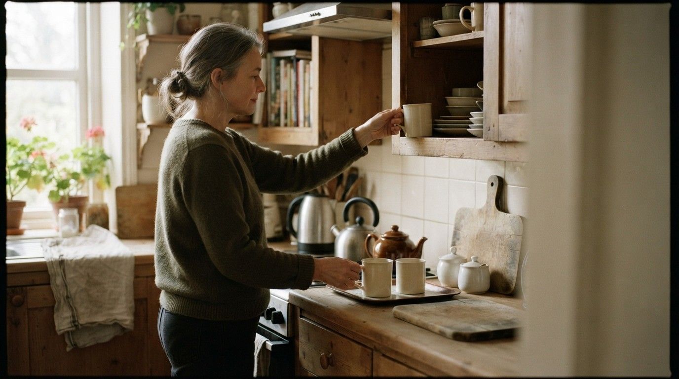 The Thing About Grief and Loss Nobody Prepares You For 1 Woman-Preparing-Morning-Tea-Grief-and-Loss