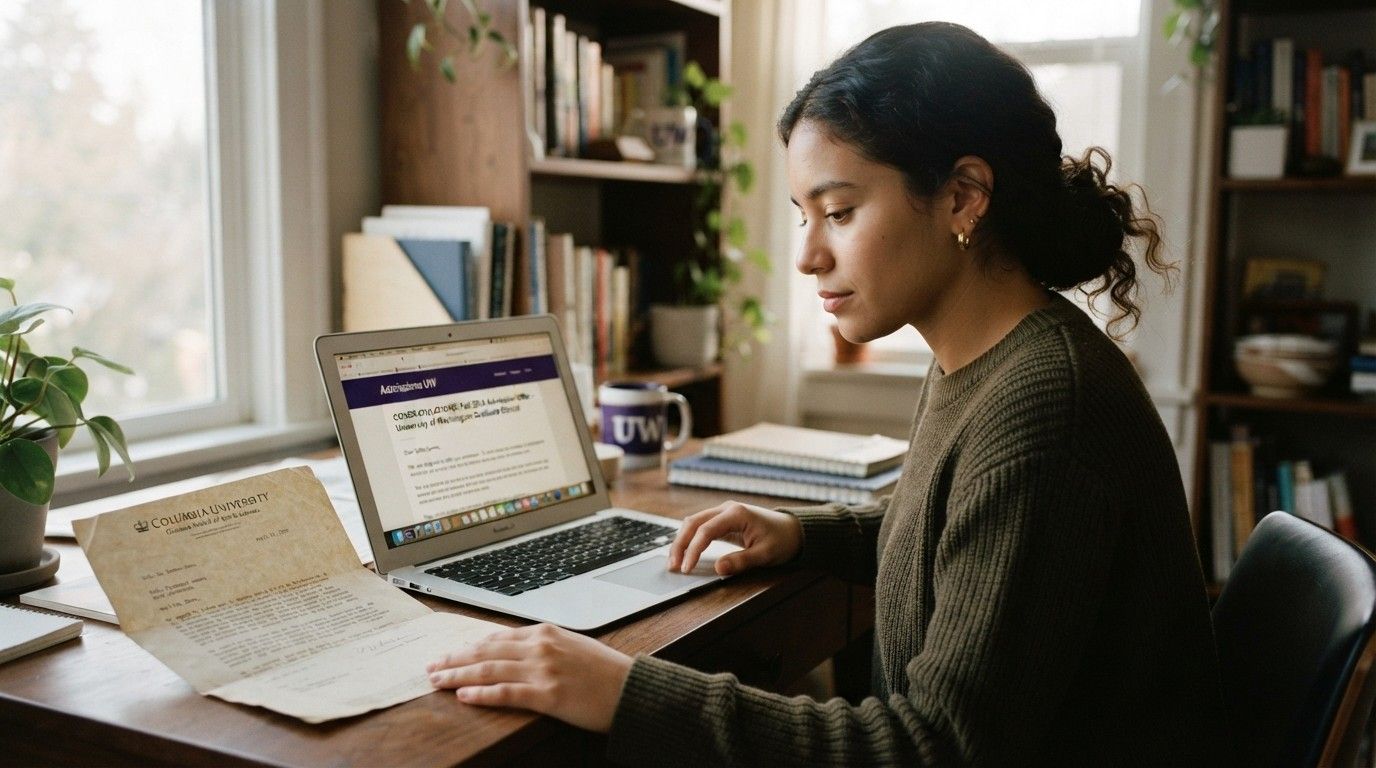 Woman-with-Acceptance-and-Rejection-Mail-Positive-Affirmations