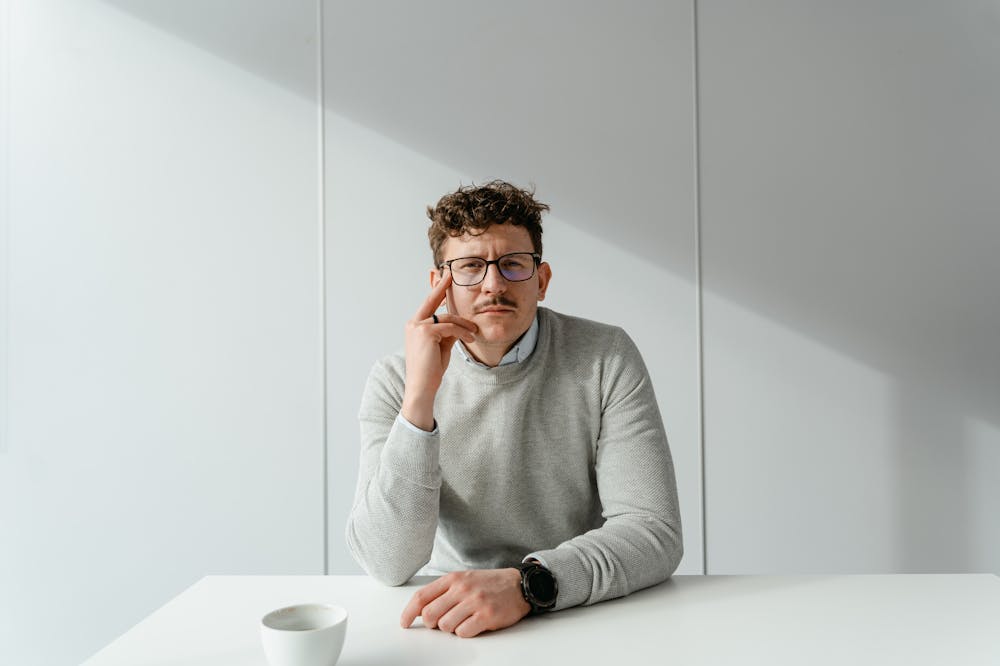 First-Impression-Man-Black-Glasses