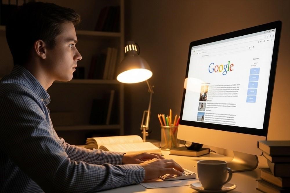 Man-working-on-Computer-Life-Purpose