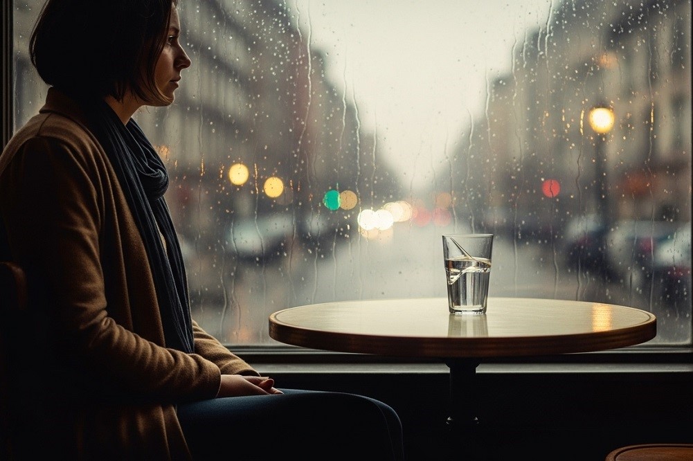 Woman-At-A-Cafe-Tough-TImes