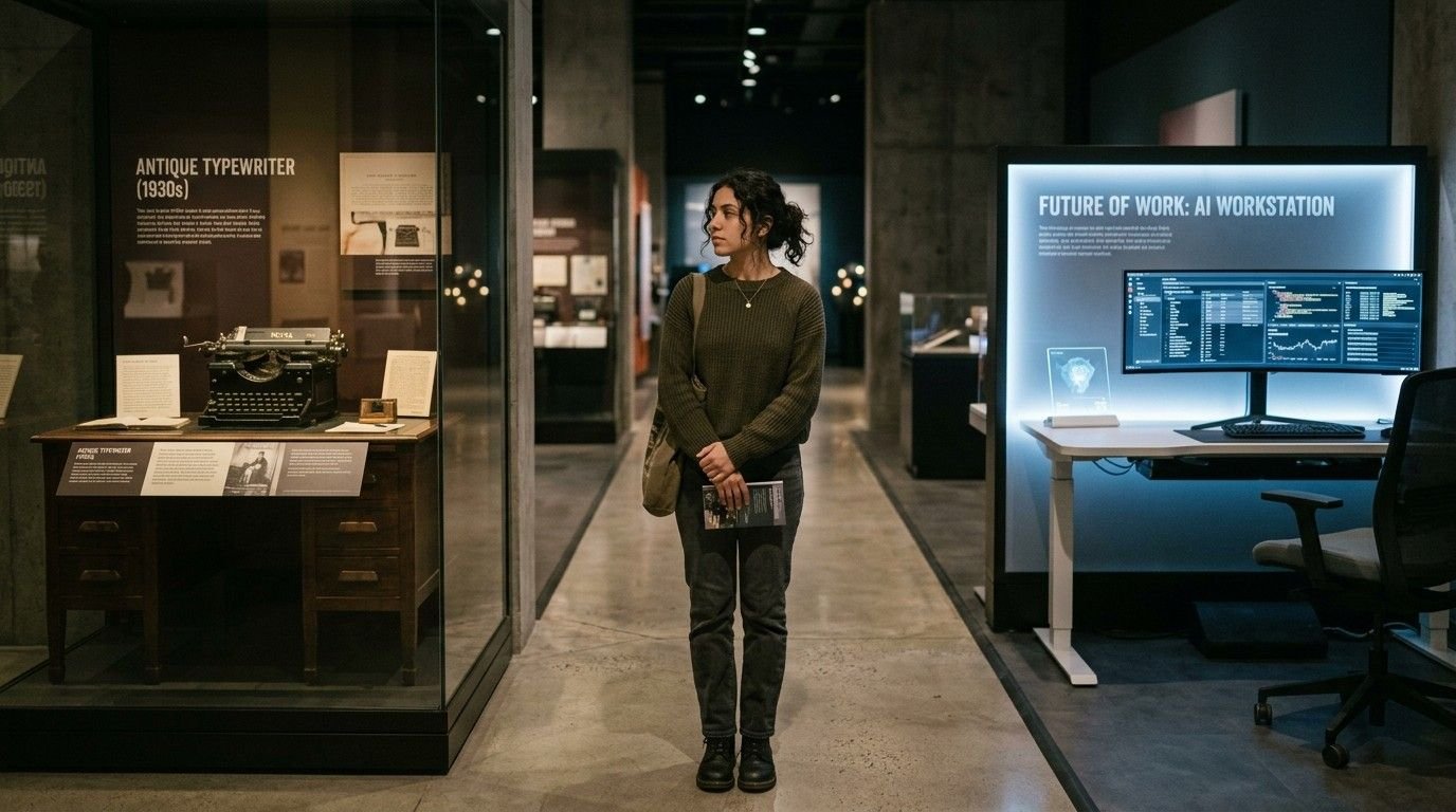 Visitor-In-Technology-Museum-AI-Anxiety