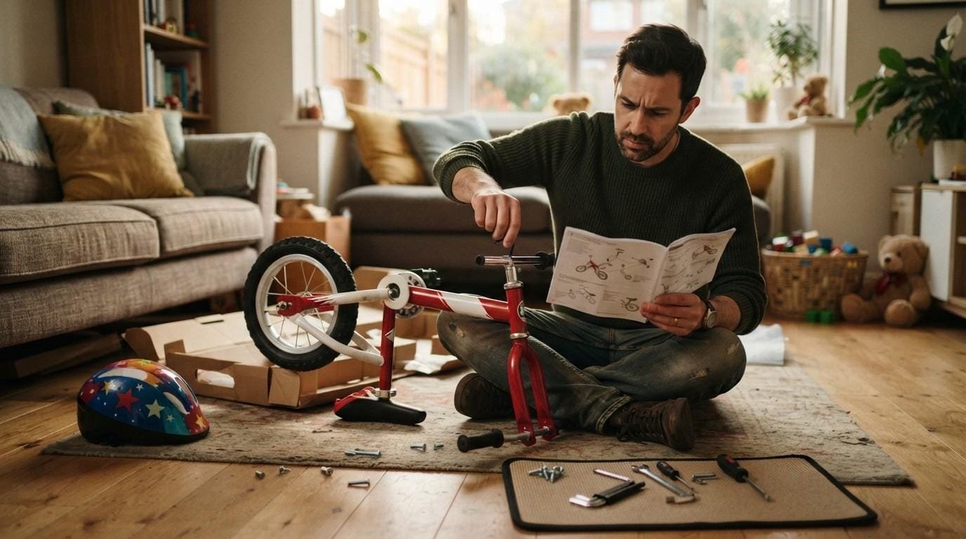 Father-Assembling-Childs-Bicycle-Self-Efficacy