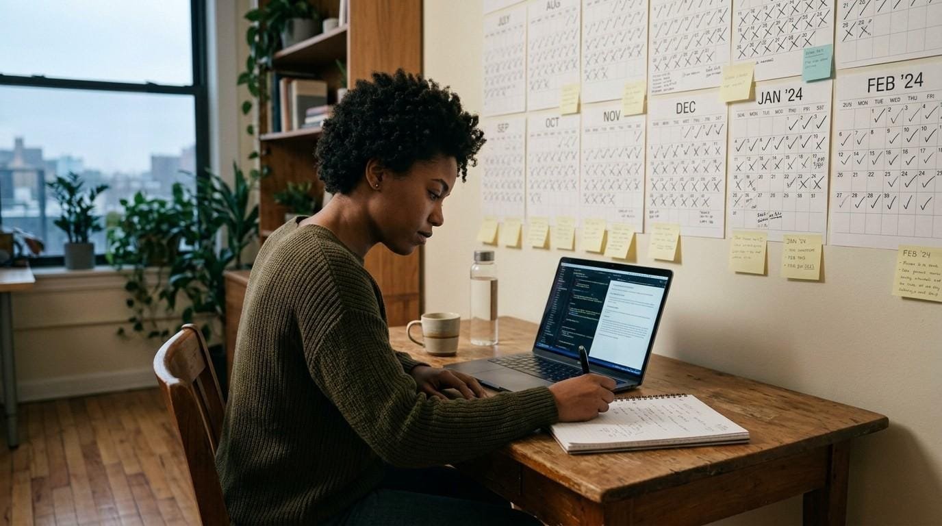 Professional-Working-At-Office-Desk-Success-Secret