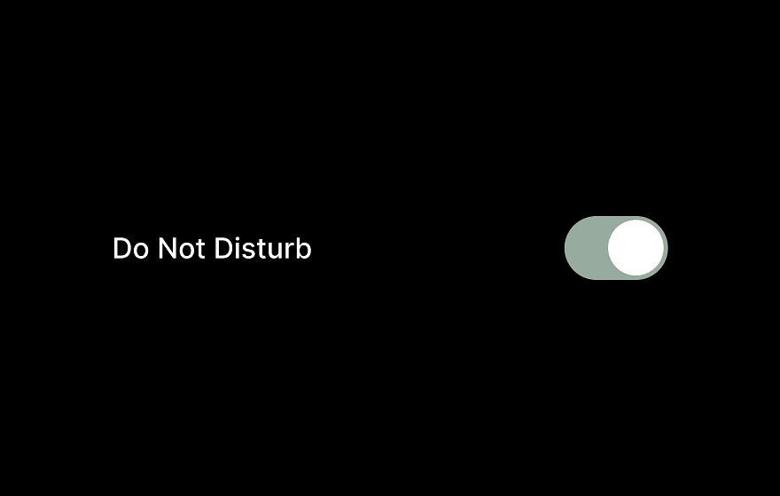 Do not disturb!