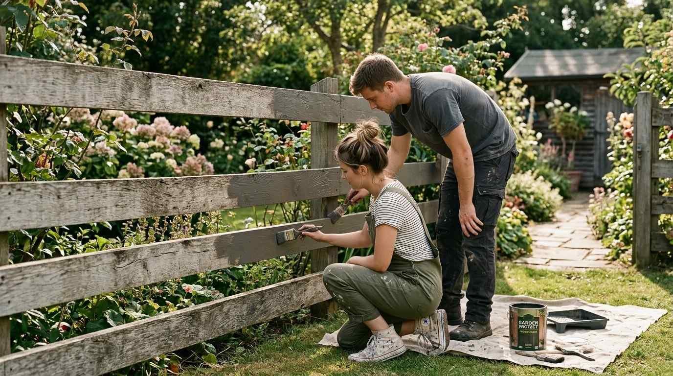 Couple-Painting-Garden-Fence-Couple-Counseling