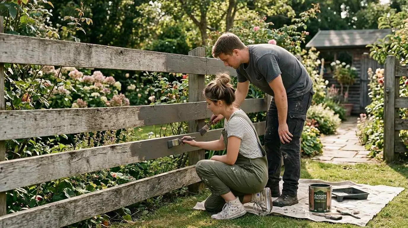 Couple-Painting-Garden-Fence-Couple-Counseling