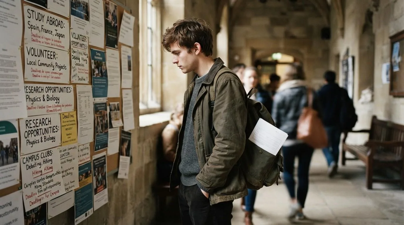 Student-Looking-at-Noticeboard-Feeling-Stuck