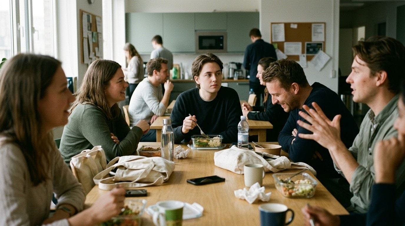 Employee-Observing-Colleagues-At-Lunch-Neurodiversity